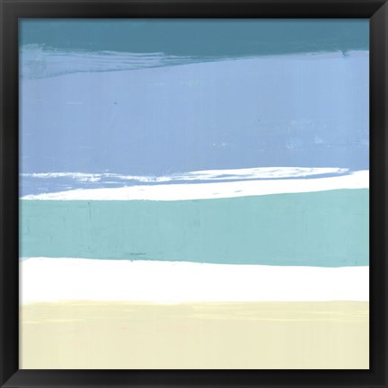 Framed Beach I Print