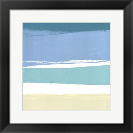 Framed Beach I Print