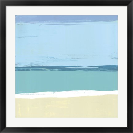 Framed Beach II Print