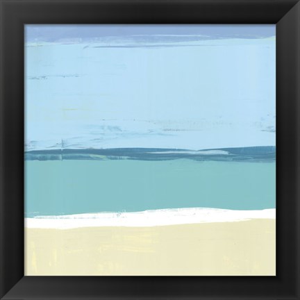 Framed Beach II Print