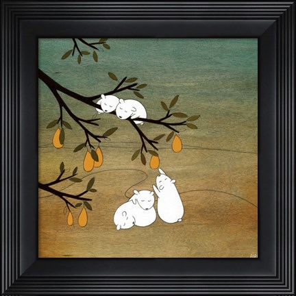 Framed Sugar Plum Tree Print
