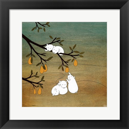 Framed Sugar Plum Tree Print