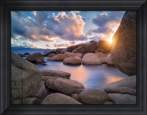 Framed Cove Sunset Print