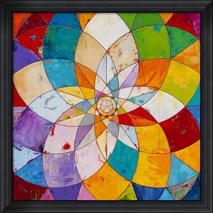 Framed Kaleidoscopic Print