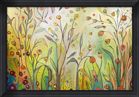 Framed Welcome to My Garden Print