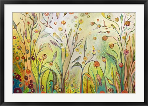 Framed Welcome to My Garden Print