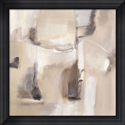 Framed Raven Snow Print