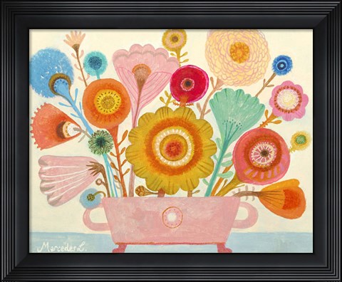 Framed Flowers n. 4 Print