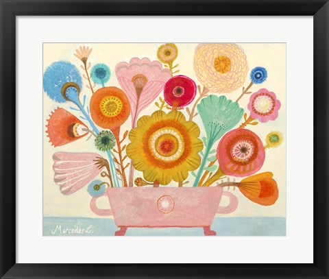 Framed Flowers n. 4 Print