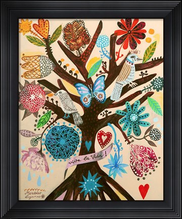 Framed Viva la Vida Print