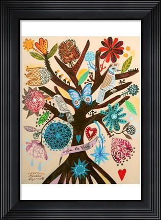 Framed Viva la Vida Print