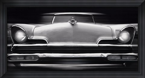 Framed Lincoln Continental Print
