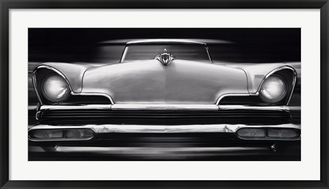 Framed Lincoln Continental Print