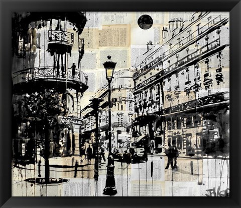 Framed French Quarter Print