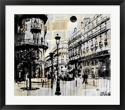 Framed French Quarter Print