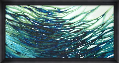 Framed Underwater Reflections Print