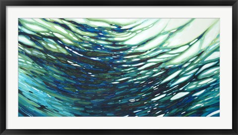 Framed Underwater Reflections Print