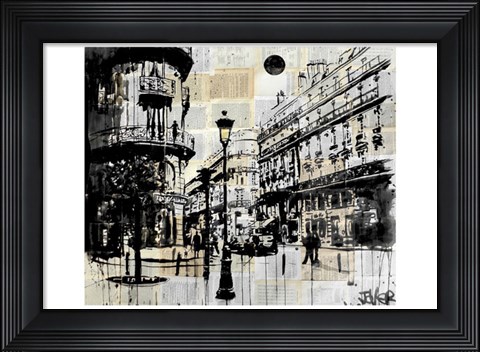 Framed French Quarter Print