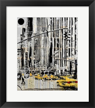 Framed Somewhere in New York City Print