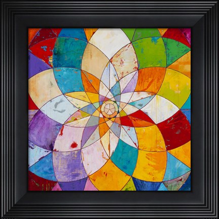 Framed Kaleidoscopic Print