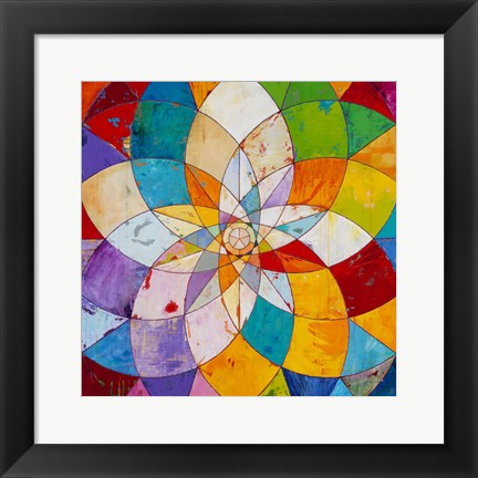 Framed Kaleidoscopic Print