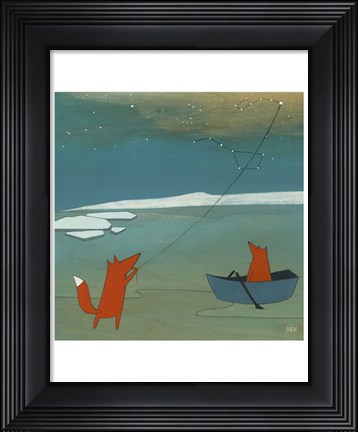 Framed Bring You the North Star Print