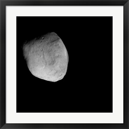 Framed Comet Tempel 1 Print