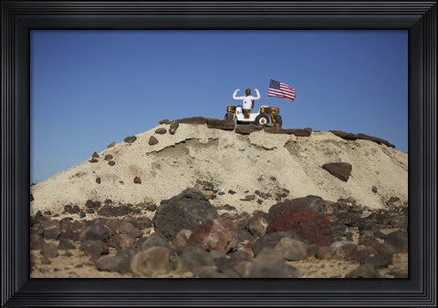 Framed Robonaut 2, Centaur 2 Print