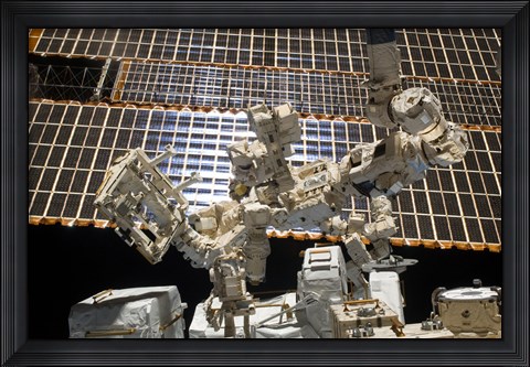 Framed Dextre, the Canadian Space Agency&#39;s Robotic Handyman Print