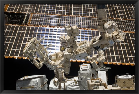 Framed Dextre, the Canadian Space Agency&#39;s Robotic Handyman Print