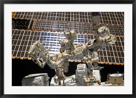 Framed Dextre, the Canadian Space Agency&#39;s Robotic Handyman Print