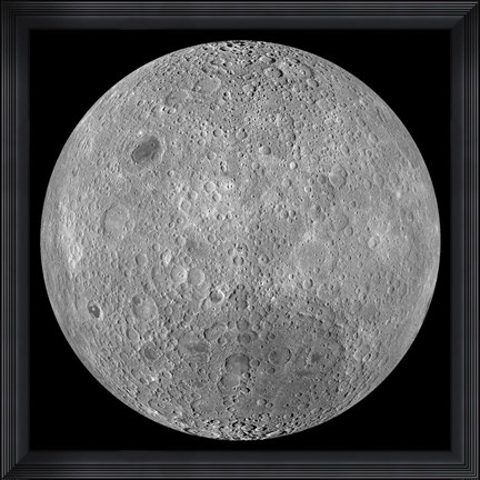 Framed Far Side of the Moon Print