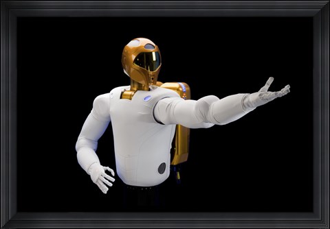 Framed Robonaut 2, humanoid Astronaut helper Print