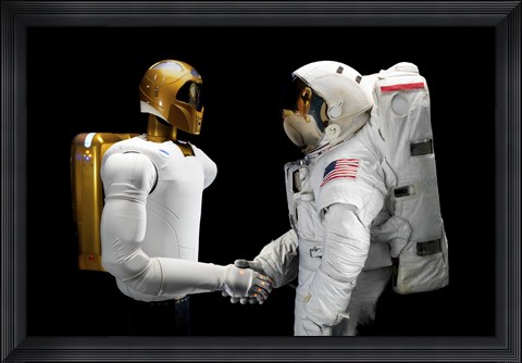 Framed Robonaut 2 Print