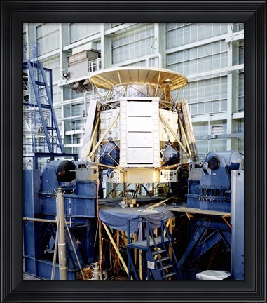 Framed Apollo Telescope Mount Undergoing Horizontal Vibration Testing Print