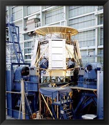 Framed Apollo Telescope Mount Undergoing Horizontal Vibration Testing Print