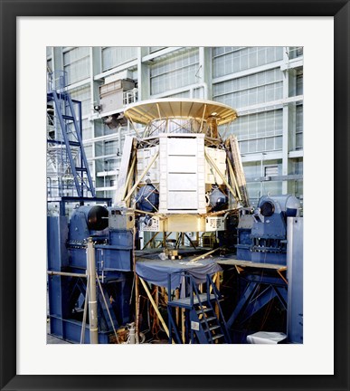 Framed Apollo Telescope Mount Undergoing Horizontal Vibration Testing Print