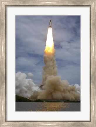 Framed Space Shuttle Atlantis from the Kennedy Space Center, Florida Print