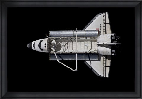 Framed Discovere Space Shuttle Print