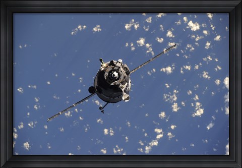 Framed Soyuz Spacecraft Print