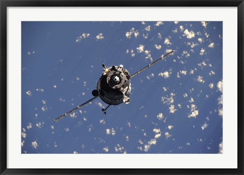 Framed Soyuz Spacecraft Print