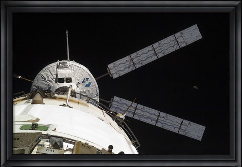 Framed Johannes Kepler Automated Transfer Vehicle Print
