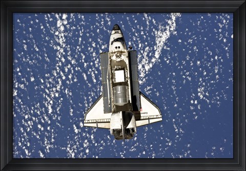 Framed Space Shuttle Print