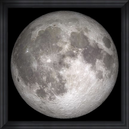 Framed Full Moon Print