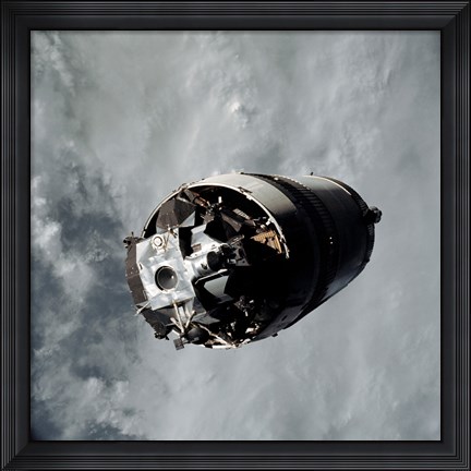 Framed Lunar Module Spider of the Apollo 9 Mission Print