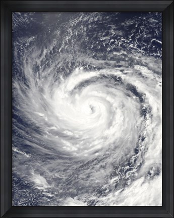 Framed Typhoon Ma-on over the Northern Mariana Islands Print