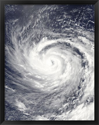 Framed Typhoon Ma-on over the Northern Mariana Islands Print