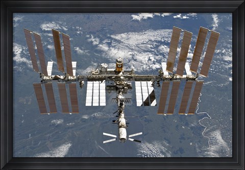Framed International Space Station 1 Print