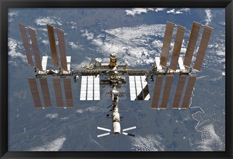 Framed International Space Station 1 Print