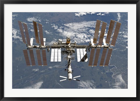 Framed International Space Station 1 Print